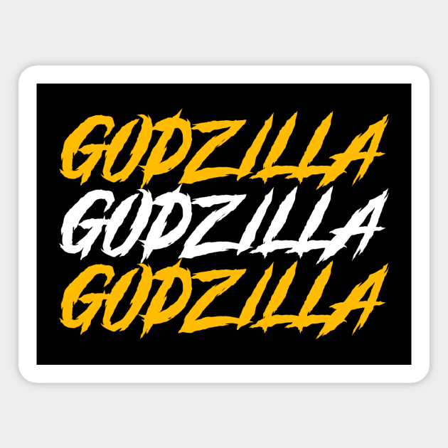 Godzilla Magnet by Dexter